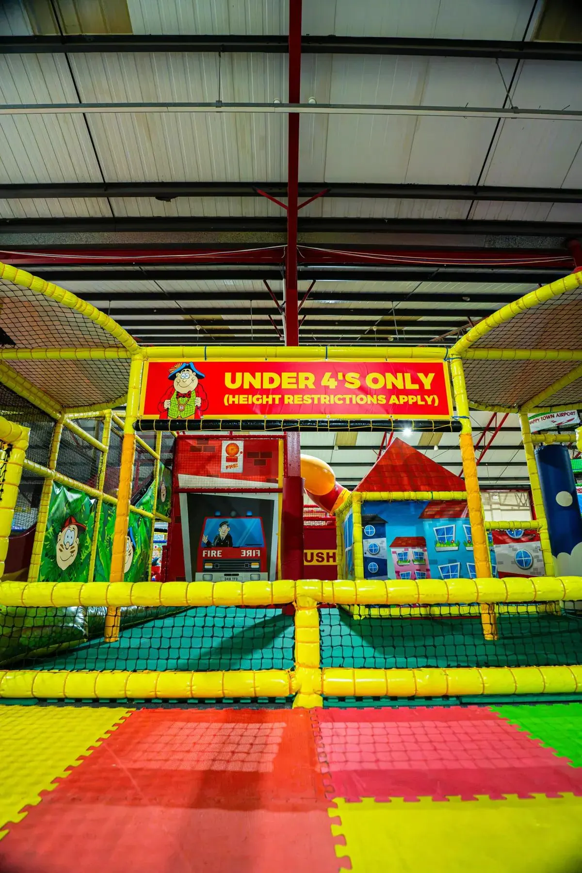 The under 4s play frame